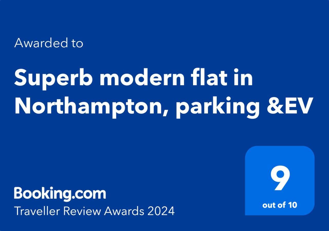 Superb Modern Flat In Northampton, Parking &Ev Apartment ห้อง รูปภาพ